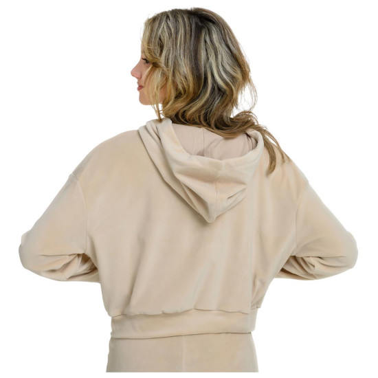Target Γυναικεία ζακέτα Hooded Velour Crop Jacket Target Γυναικεία ζακέτα Hooded Velour Crop Jacket